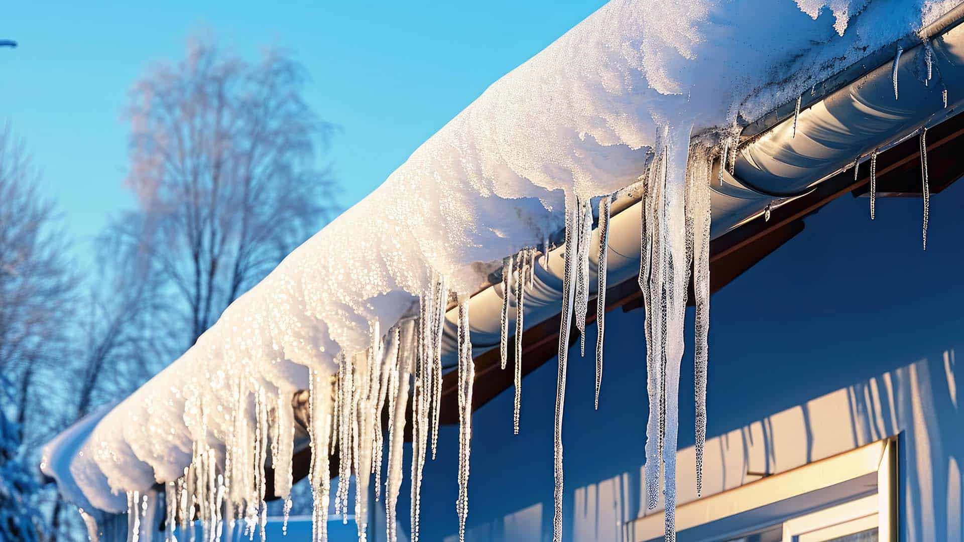 Ice damming on your roof