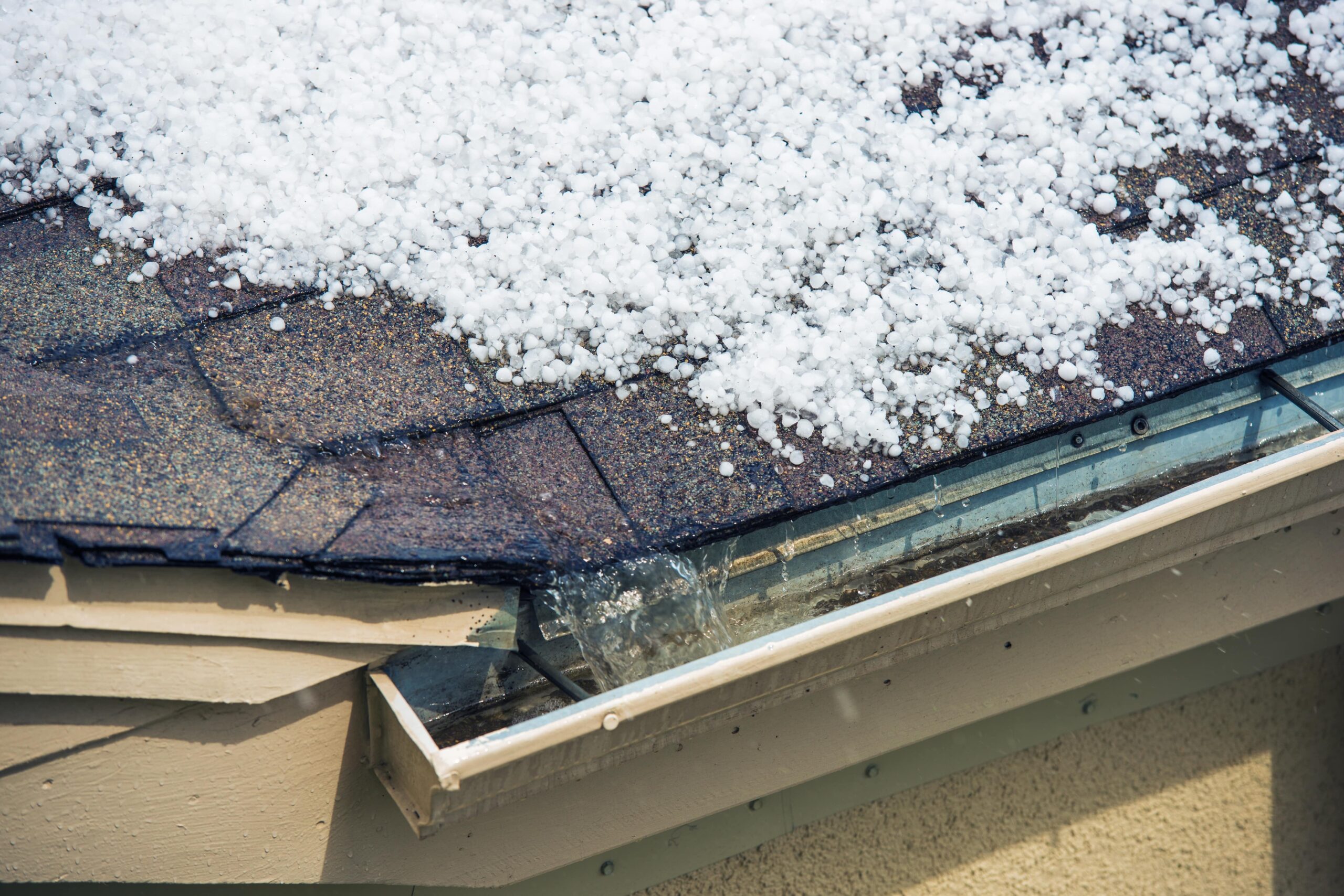 Hail damage roof repair Denver